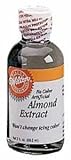 Wilton No-Color Almond Extract Certified Kosher 2 Oz.