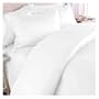 MARRIKAS 300TC Egyptian Cotton QUEEN Duvet Cover Set SOLID WHITE