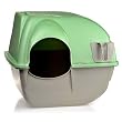 Omega Paw Self-Cleaning Litter Box, Regular, Taupe