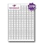 270 Per Page/Sheet, 5 Sheets (1350 Sticky SMALL MI&hellip by Label Planet