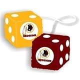 NIB Washington Redskins NFL Fuzzy Dice