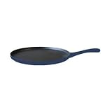 Le Cuistot Enameled Cast-Iron Crepe Pan 10.5 Inch - Blue