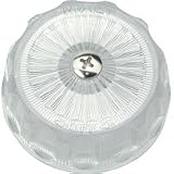 Mixet MRH-CLR Clear Round Volume Control Handle with Screw (SHD7073)