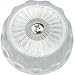 Round Single Lever Shower Knob by Mixet - Clear