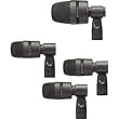 Digital Reference DR-DRM4 4-Piece Drum Microphone Kit with Case