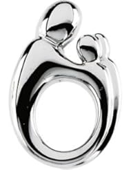 Large Solid Mother & Twin Pendant 14K Gold Yellow 83169
