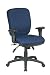 Office Star WORKSMART SC615 Dual Function Ergonomic Chair with Ratchet Back and Adjustable Soft Padd