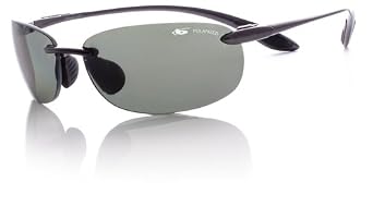 Click here to buy Bolle Sport Kickback Sunglasses (Plating Gunmetal Polarized Axis, AR) by Bolle.