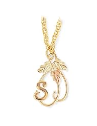 Black Hills Gold Necklace - Initials