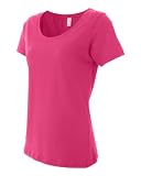 Ladies Sheer Scoopneck T-Shirt