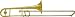 Bach 42 Stradivarius Series Trombone Gold Brass Bell Lightweight Slide