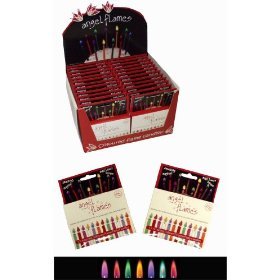 12 Amazing Coloured Flame Birthday Party Candles