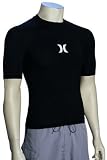 Sporting Goods : Hurley One & Only SS Rash Guard - Black
