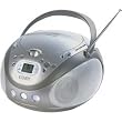 Coby Electronics MP-CD451 Portable AM/FM Radio MP3 CD Player