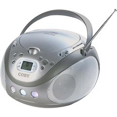 Coby Electronics MP-CD451 Portable AM/FM Radio MP3 CD Player