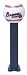 Each Pack of MLB Pez Candy Dispenser comes with 3 packs of Pez Candy and features a baseball with 
team logo