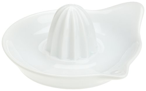Kitchen Supply 8049 White Porcelain Lemon Juicer