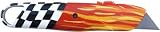 Pylones Box Cutter / Utility Craft Knife w/ Razor Blade Tool - Nascar Style, Flames & Checkered