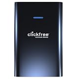 Clickfree Automatic Backup C2 250 GB USB 2.0 Portable External Hard Drive HD227B (Piano Black)