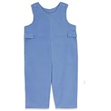 Chez Ami by Patsy Aiken Designs Boys Corduroy Overall Light Blue