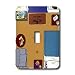 Rich Diesslins Funny General Cartoons - Mouse Pad or Mouse House Mousepad Design! - Light Switch Covers - single toggle switch