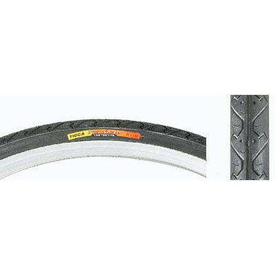 Tioga City Slicker Tire 26 x 1 Slick Black