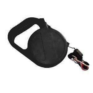 Best Price Retractable Dog Leash - Walk Dog (COLOR BLACK) Retractable Pet Leash (Approx 12 Feet / 3M Dog Lead Line). Compatible w/ many walking dog harness & most dog Leashes & collars sized for small dogs. Also as a Retractable Cat Leash. Sizing: Retractable dog leash small. C&D Leashes