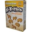 Kinnikinnick Gluten Free Graham Style KinniKritter Animal Cookies - Box /8 oz.