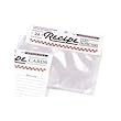 Weatherbee 3"X5" clear recipe card protectors- 074