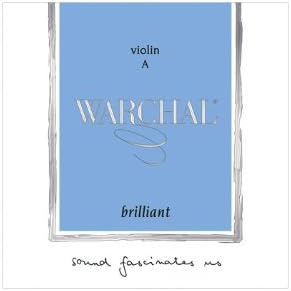 Warchal Brilliant 4/4 Violin String Set / Hydronalium D / Ball end E