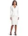 Lesuit Women's Pleated Collar Skirt Suit