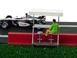 1/32nd scale Team Control Paddock w/2 seats, white