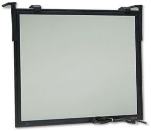 MMMEF200XLB Executive Flat Frame Monitor Filter, 16"-19" CRT, Black