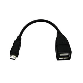 QQ-Tech® Micro B USB Host Mode Cable (OTG Cable) Adapter - Motorola Xoom, Samsung Galaxy S2 I9100 I9101, Hercules... by