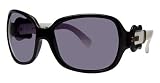 Fendi - FENDI FS384 001 BLACK PLASTIC SUNGLASSES