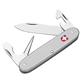 SWISS ARMY SOLDIER KNIFE - SILVER ALOX