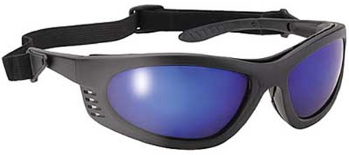 Pacific Coast Sunglasses Blue Mirror Lens Padded Frame