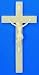 8 inch Wood Grained Cross - 10 Pack