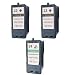 3 Pack. 2 ea Lexmark 23 Black + 1 ea Lexmark 24 Color Compatible Cartridges for use in X3530, X3550, X4530, X4550, Z1420