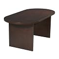 6' Race Track Conference Table - Mahogony