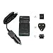 Mains charger for Panasonic TA1 Full HD Pocket Camcorder - COMPATIBLE WITH ALL MODELS - NO PC REQUIRED - UK, USA, EU plugs and car charger Included - AAA Products - 12 Month Warranty