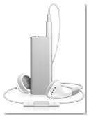 Apple iPod shuffle 4GB シルバー MB867J/A