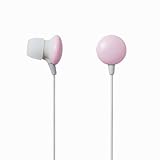 ELECOM カナルタイプヘッドホン EARDROPS COLORS(ピンク) EHP-AIN60PN