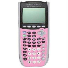 Texas Instruments TI-84 Plus Silver Edition Graphing Calculator - PINK by