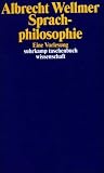 Sprachphilosophie: Eine Vorlesung (suhrkamp taschenbuch wissenschaft)