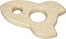 Rocket Shaped Maple Teether - Made in USA