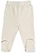 Organic Cotton Baby Pants Footed, GOTS Certified (Natural/No Dyes, Size:0-3 Months)