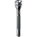 MAGLITE S3C016 Black Cell Flashlight, 3-C