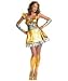 Disguise Costumes Unisex - Adult Sassy Deluxe Bumblebee, Multi, Medium (8-10)