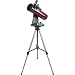 SkyScanner 100mm Reflector Telescope and Tripod Bundle